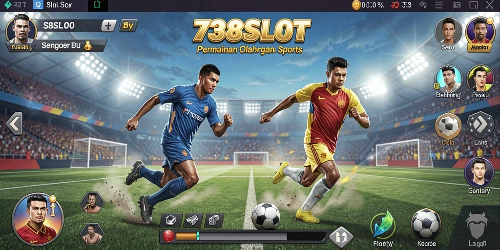 Tampilan gameplay seru dalam 738SLOT, penuh aksi dan kompetisi.
