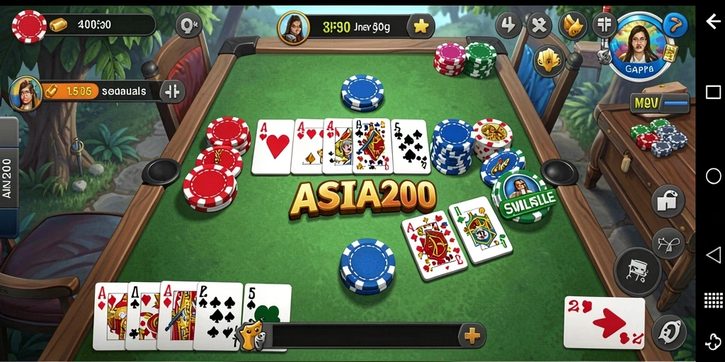 Gameplay Gaple seru dan mengasyikkan di ASIA200.
