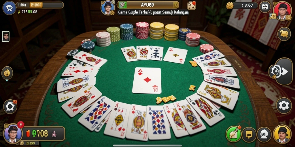 Tampilan gameplay AYU89 yang menarik dan interaktif.
