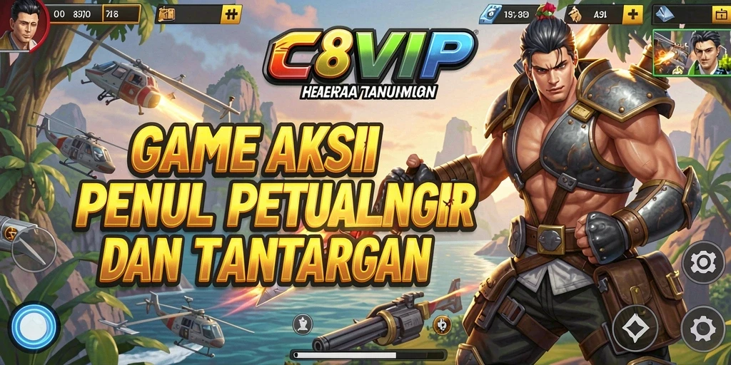 Gameplay <strong>C8VIP</strong> yang penuh aksi dan petualangan seru.