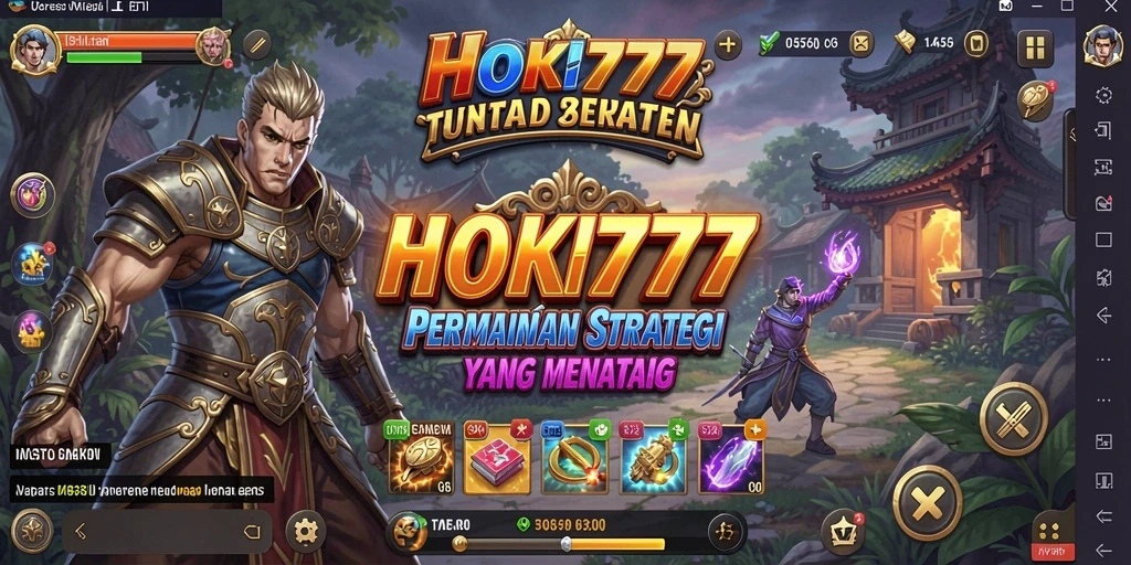 Tampilan gameplay menarik dari HOKI777 yang penuh strategi.