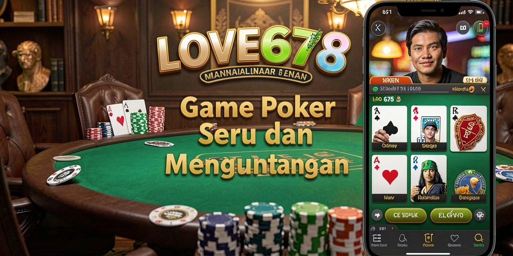 Gameplay seru dan menegangkan di LOVE678 yang menghadirkan keseruan Poker.