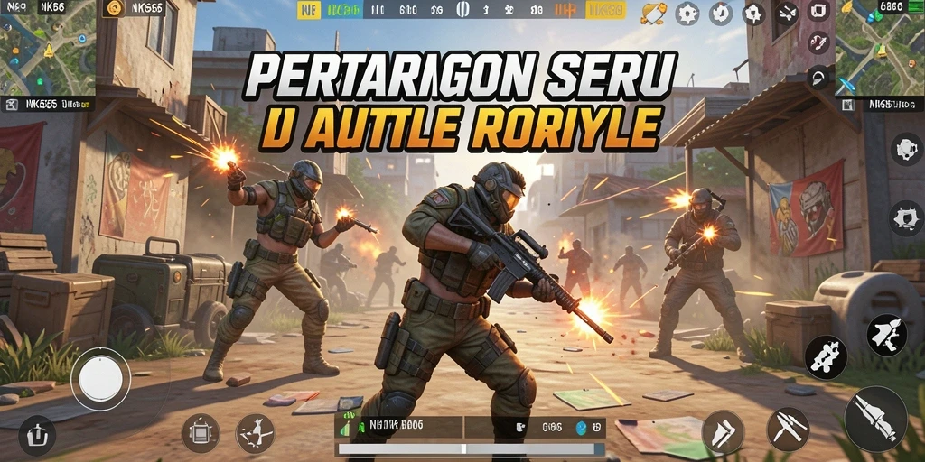 Screenshot gameplay NK666 menampilkan pertempuran seru dan karakter yang dinamis.