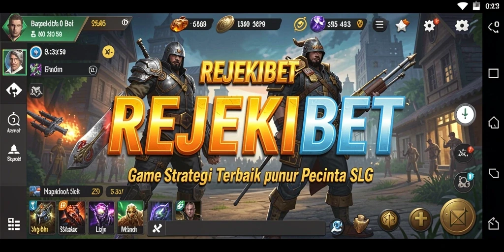 Screenshot gameplay yang menggambarkan aksi strategis di REJEKIBET.