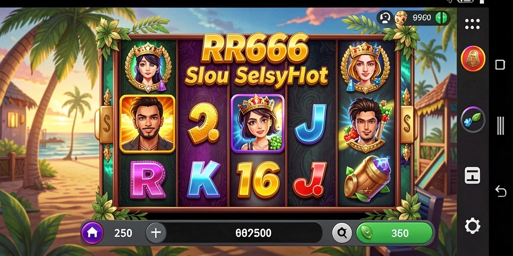 Screenshot gameplay RR666 yang memperlihatkan keseruan bermain Slot.