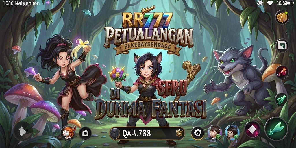 Screenshot menampilkan gameplay seru dari RR777 yang penuh aksi.