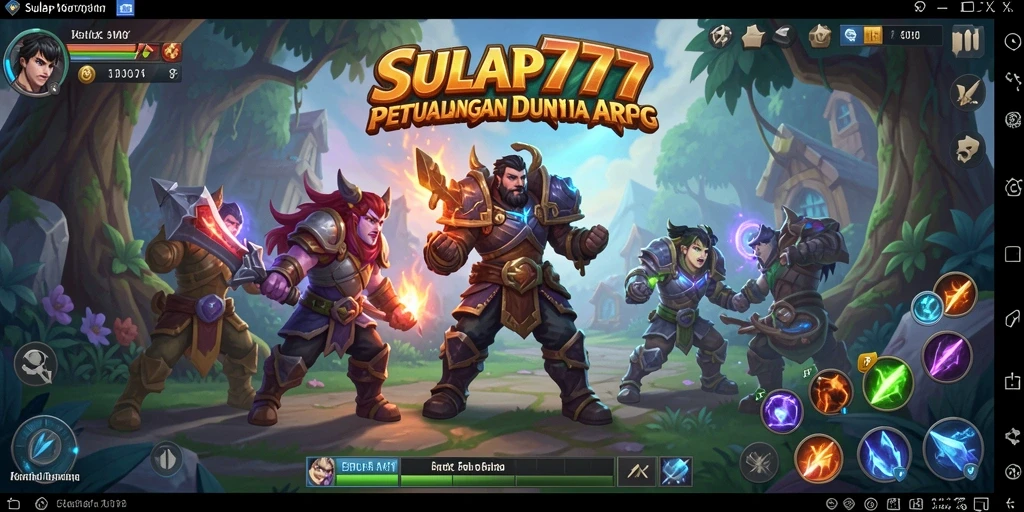 Tampilan dinamis dan aksi seru dalam gameplay SULAP777.